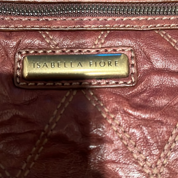 Isabella Fiore chocolate brown hobo handbag - Picture 5 of 13